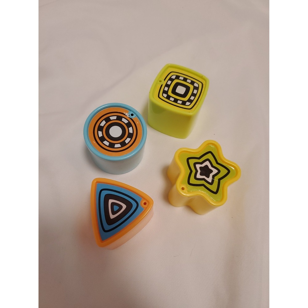 VTech Replacement Shape Blocks Sort Discover Activity Cube Alphabet Train 4pc